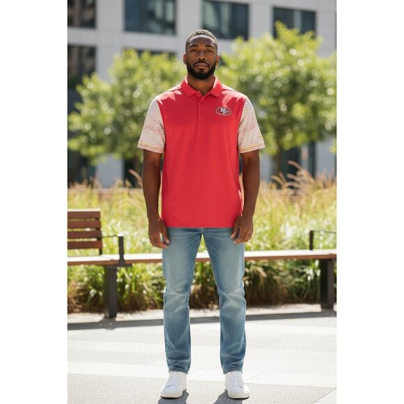 Nike Other - Nike Dri-FIT San Francisco 49ers Polo Shirt Mens 2XL Red NFL On Field NWT